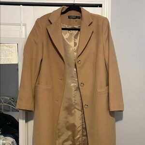 Ralph Lauren Camel Trench Coat